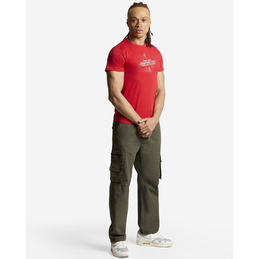 Liverpool T-Shirt EPL Champions 2024/25 - Red - Men's-SoccerKits Hub | Buy Soccer Jerseys Online